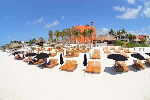 Cielo Beach Hotel Puerto Morelos Buitenkant foto