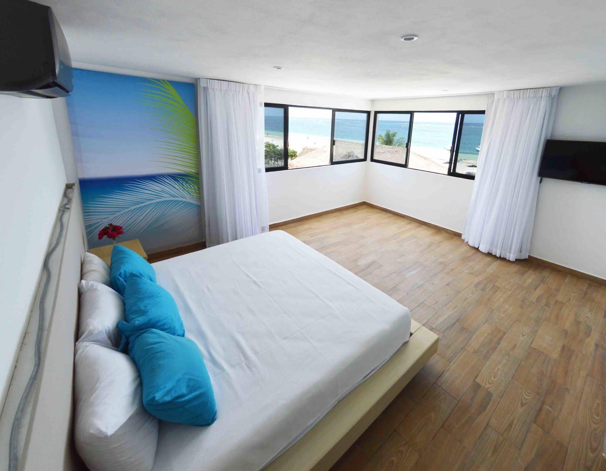 Cielo Beach Hotel Puerto Morelos Buitenkant foto